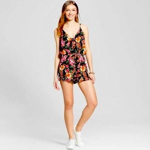 Target Mossimo Floral Romper